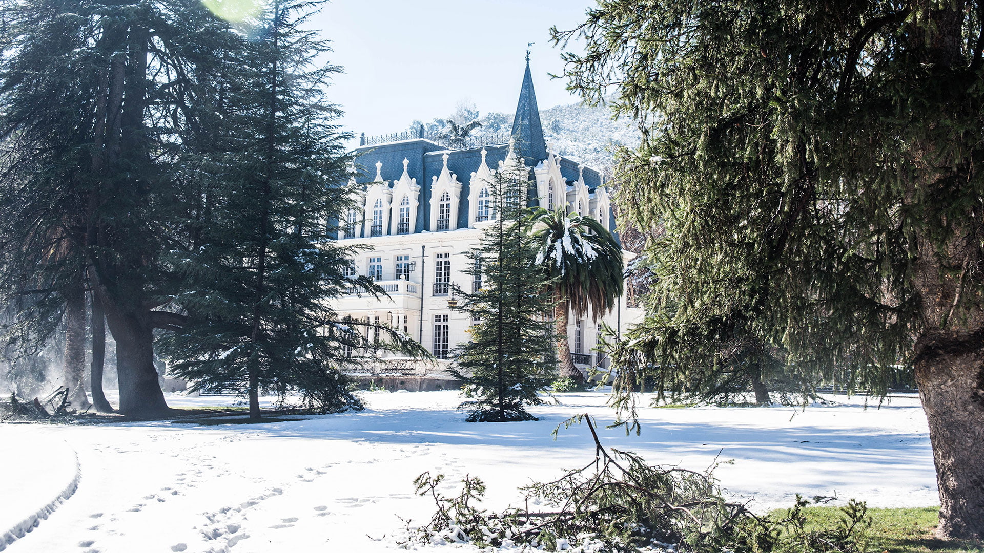 El Valle del Maipo es un lugar mágico en invierno.